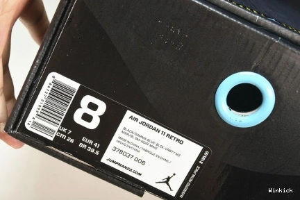 RETRO JORDAN “GAMMA BLUE” AIR 378037-006 MENS 11 0721